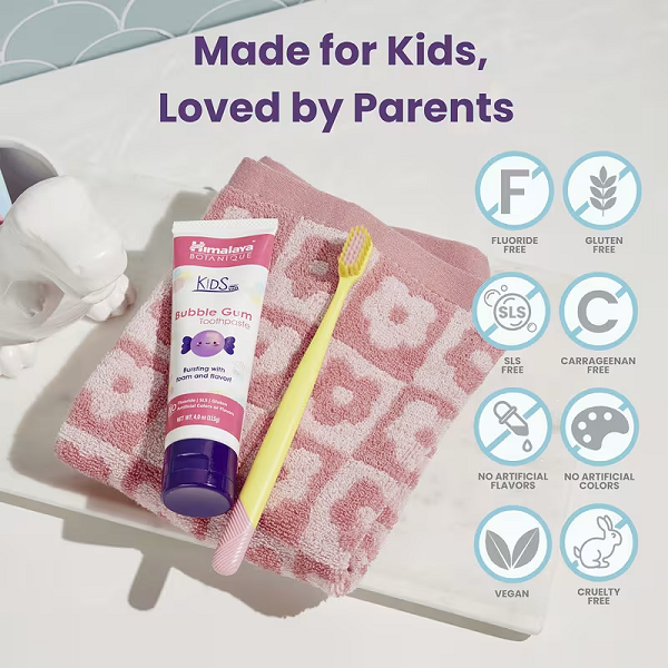 Himalaya Botanique Kids Bubble Gum Toothpaste