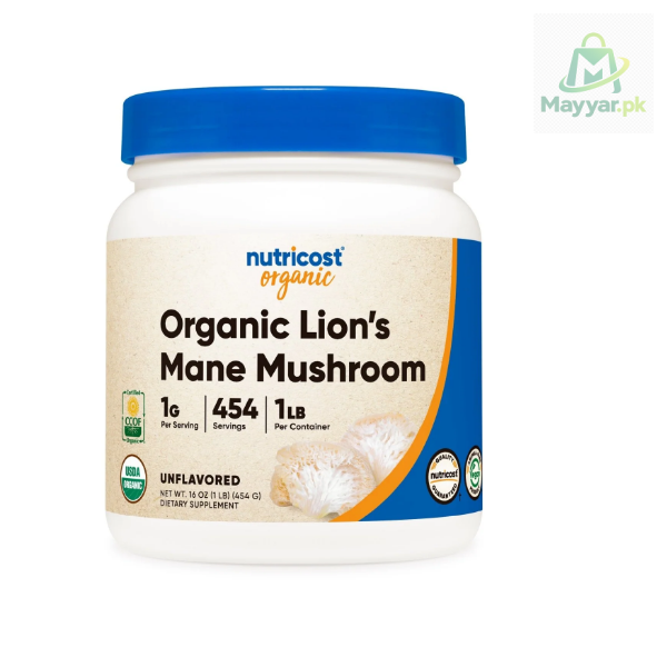 Nutricost Organic Lions Mane Mushroom Powder