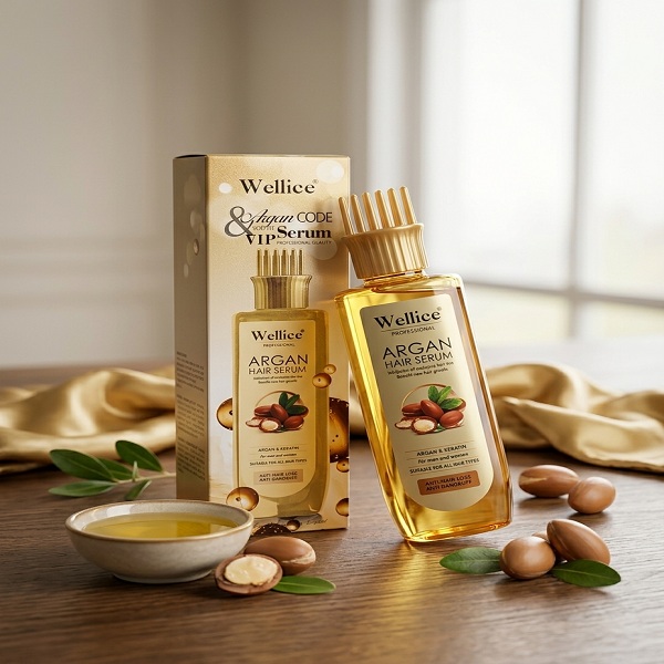 Wellice Argan Hair Serum Hair Restore thumbnail 3