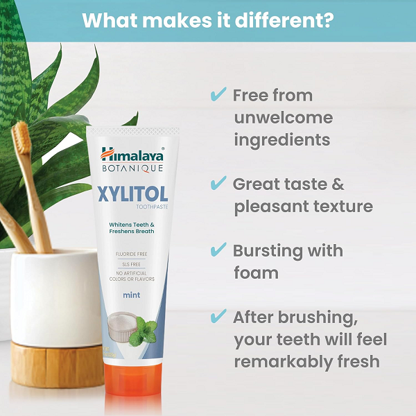 Himalaya Botanique Xylitol Toothpaste thumbnail 4