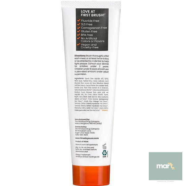 Himalaya Botanique Whitening Antiplaque Toothpaste thumbnail 2