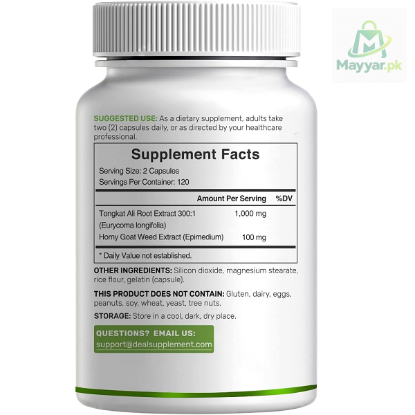 Deal Supplement Tongkat Ali Plus Capsules thumbnail 2