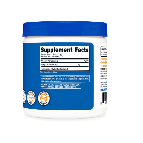 Nutricost Acetyl L-Carnitine Powder thumbnail 3