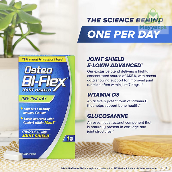 Osteo Bi-Flex Joint Health One Per Day 30 Tablets thumbnail 4