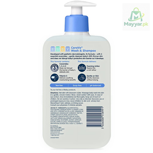 CeraVe Baby Wash &amp; Shampoo thumbnail 3