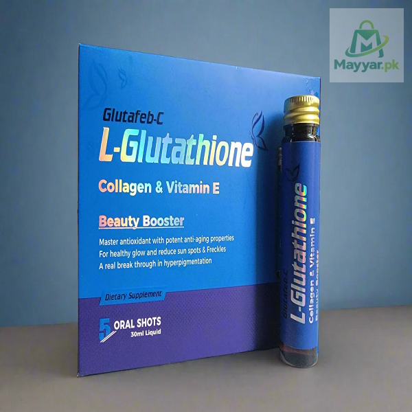 Glutafeb-C L-Glutathione Collagen &amp; Vitamin E Oral Shots thumbnail 3
