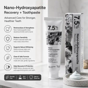 Holydeer Recovery Toothpaste 7.5 Percent Nano Hydroxyapatite