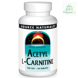 Source Naturals Acetyl L-Carnitine 500 mg 60 Tablets